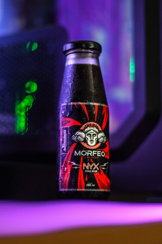 Cafe Morfeo para gamers cold brew