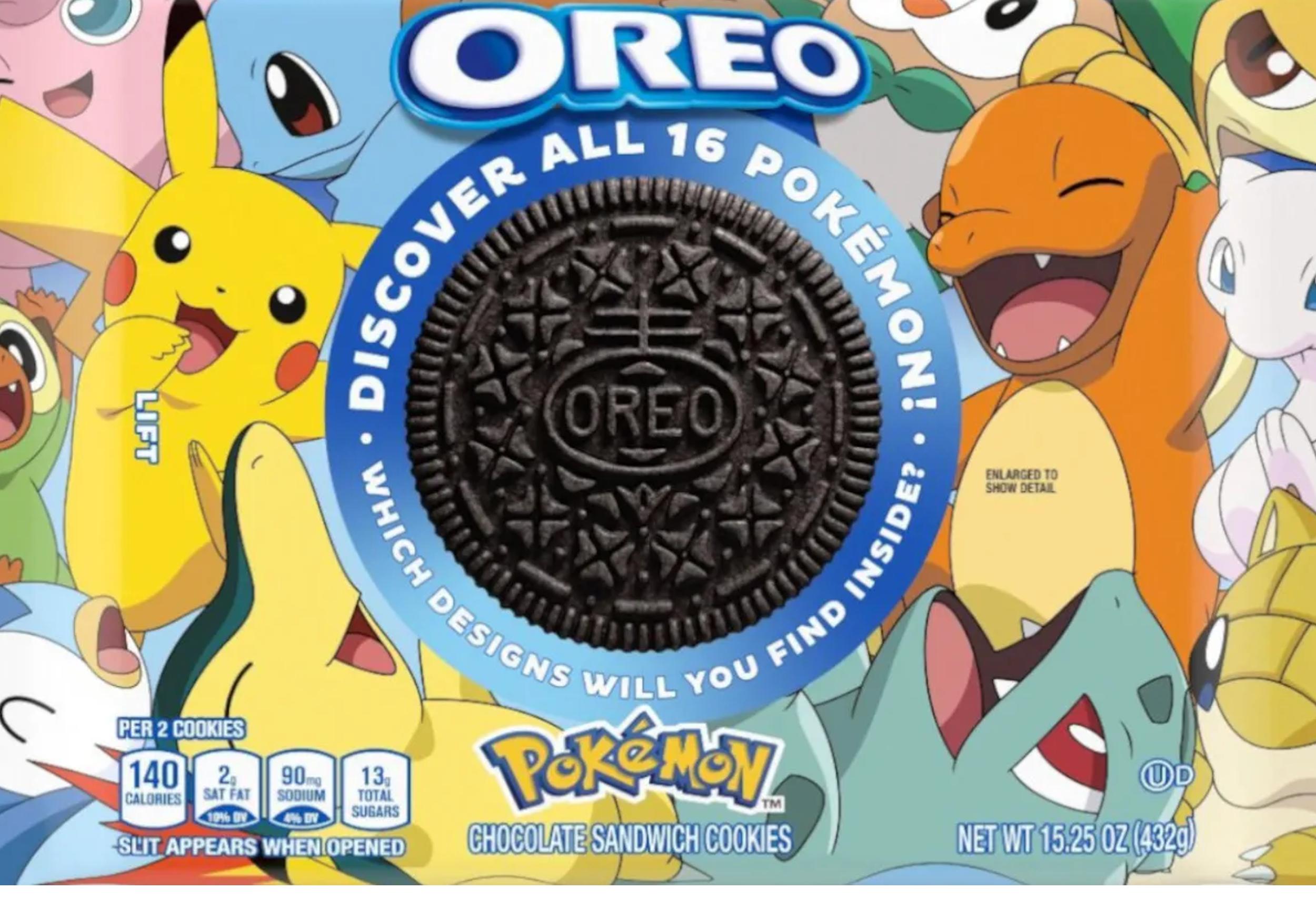 Galletas Oreo de POkemon