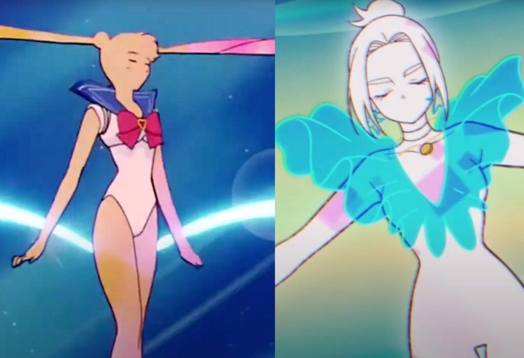 Video de Dua Lipa y Sailor Moon