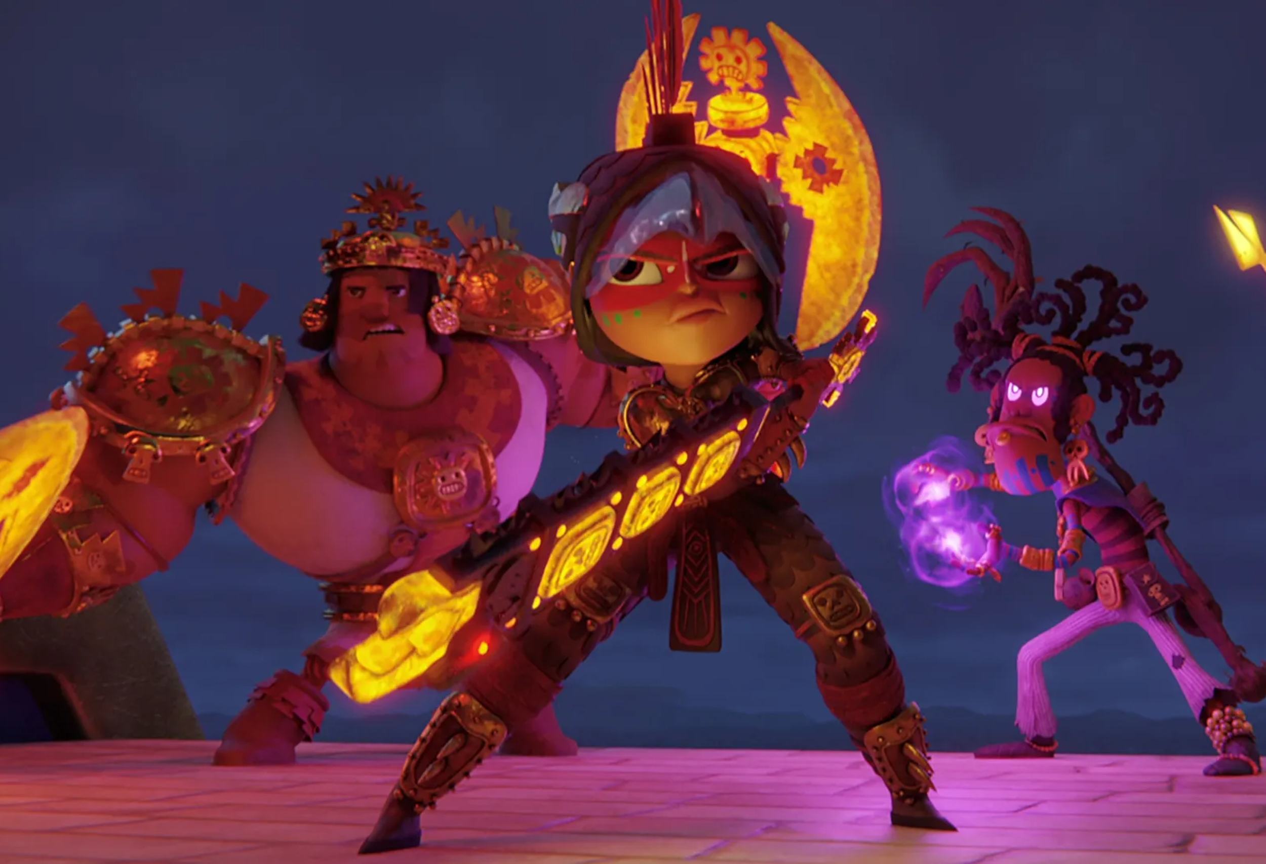 Maya y los tres