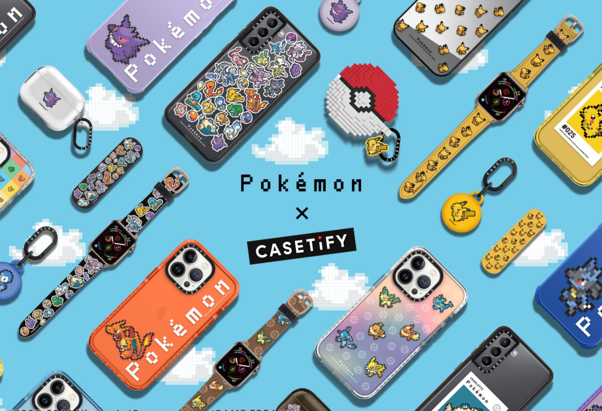 colección de Pokémon y Casetify