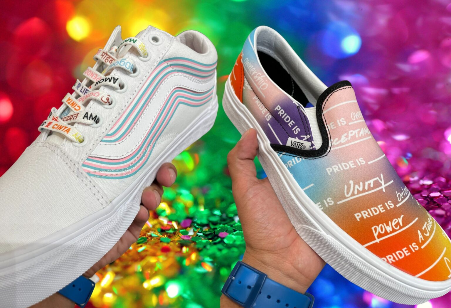 2018 vans gay pride shoes